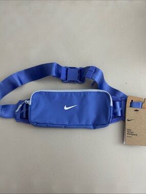 Nike Tempo Running Waist Pack N1012419-551 Sapphire/Hydrogen Blue/White - New